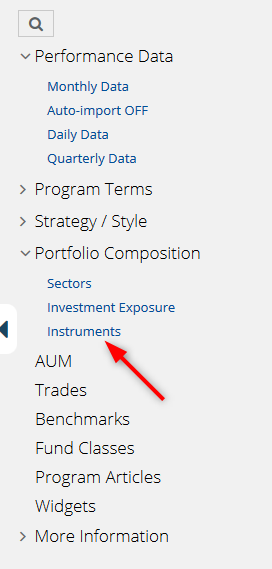 Portfolio holdings and allocation templates — You can try for example our “Private Equity” or “Stock Template”.