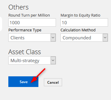 Change program name — Scroll down and click Save