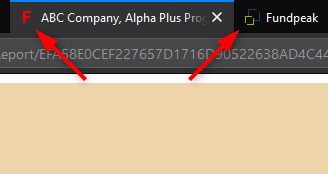 Favicon for online reports — Would you like to add a favicon to your online reports?
