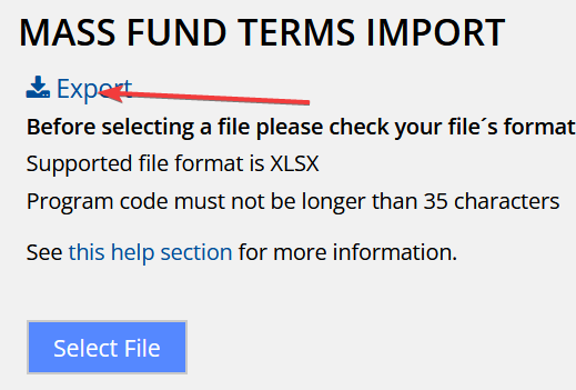 Program identifier — All programs