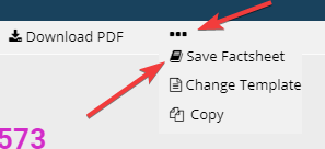 Save your Factsheet — How to s 1.