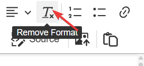 Avoid Formatting Issues When Copying Content — Remove formatting