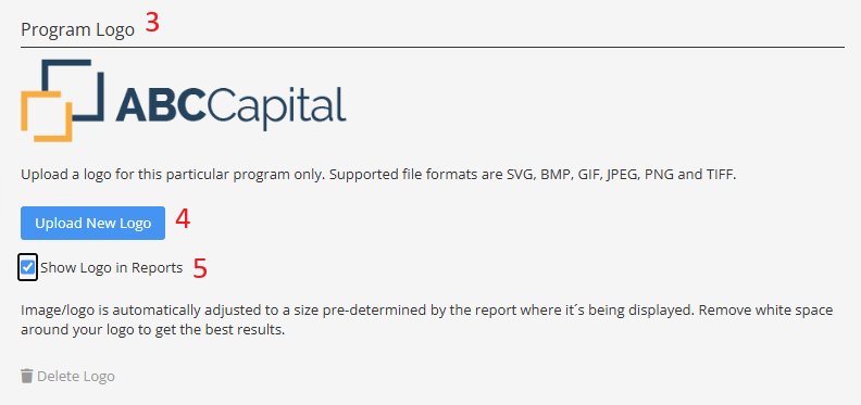 Add or Change a Logo on Your Fund Factsheet — Add a program-specific logo
