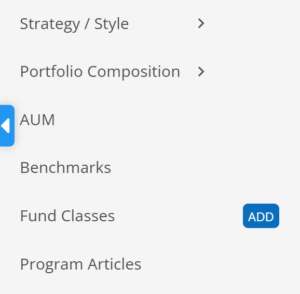 Add Fund Class