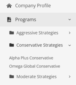Factsheets in folders