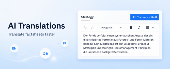 Translate Your Fund Factsheets with AI