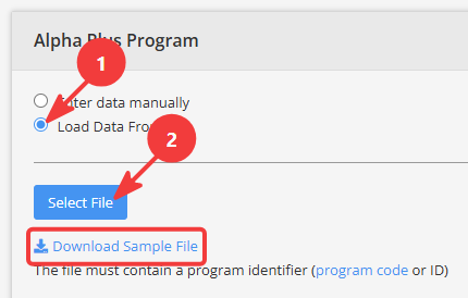 Image - upload-file-single-program-import
